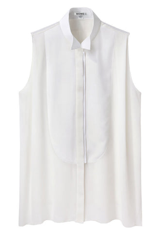 Sheena Tuxedo Collar Shirt