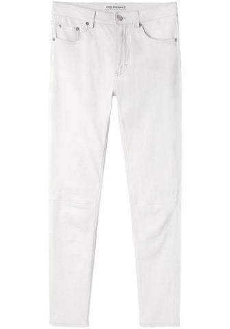 Skin 5 White Leather Pant