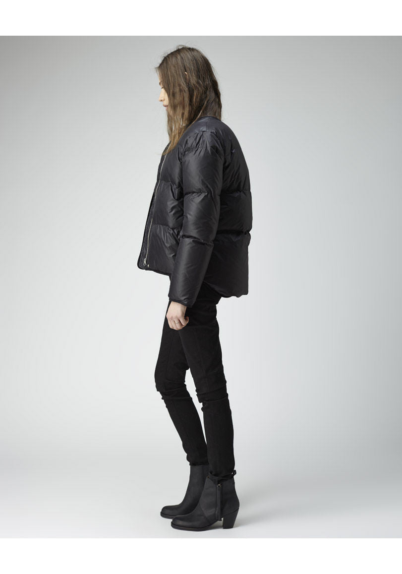 Sofia RF Leather Jacket, Off White