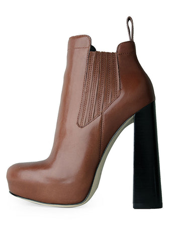 Anabela Platform Bootie