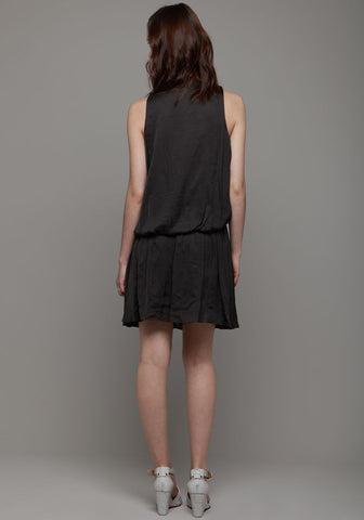 Cinched Blouson Dress La Garonne Cinched Blouson Dress La Garonne