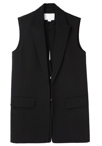 Double Front Split Back Vest