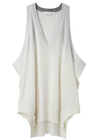 Drapey Cutaway Hem Tank