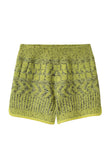 Geometric Jacquard Shorts