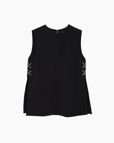 Lace-Up Muscle Tank