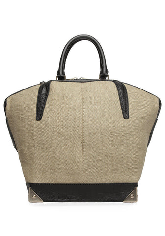 Large Burlap Emile Tote