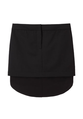 Layered Shirttail Skirt
