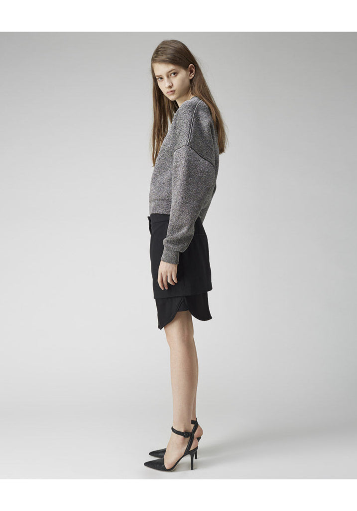 Layered Shirttail Skirt