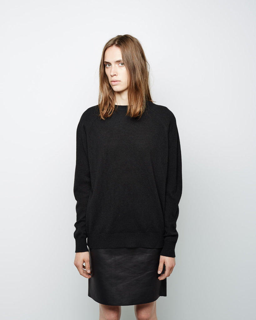 Mesh Cut-Out Pullover