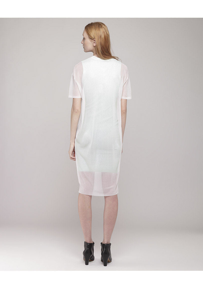 Sheer Double Layer Dress La Garonne Sheer Double Layer Dress La Garonne