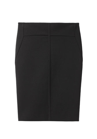 Stretch Viscose Pencil Skirt