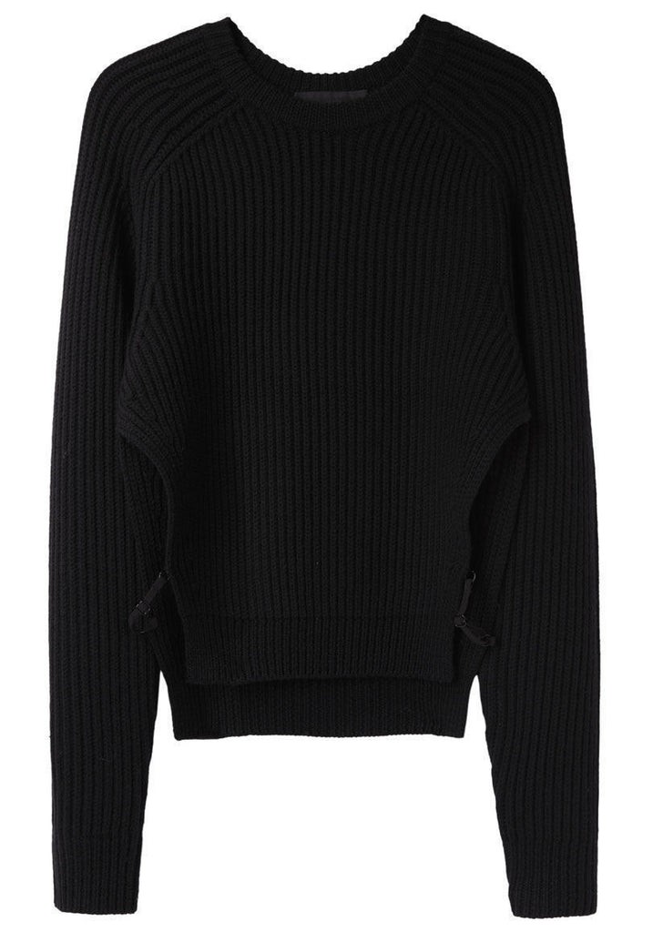 Thick Ribbed Pullover