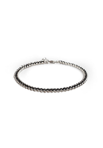 Silk & Sterling Silver Bracelet