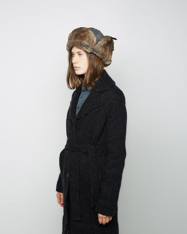 Rabbit Fur Chapka Hat