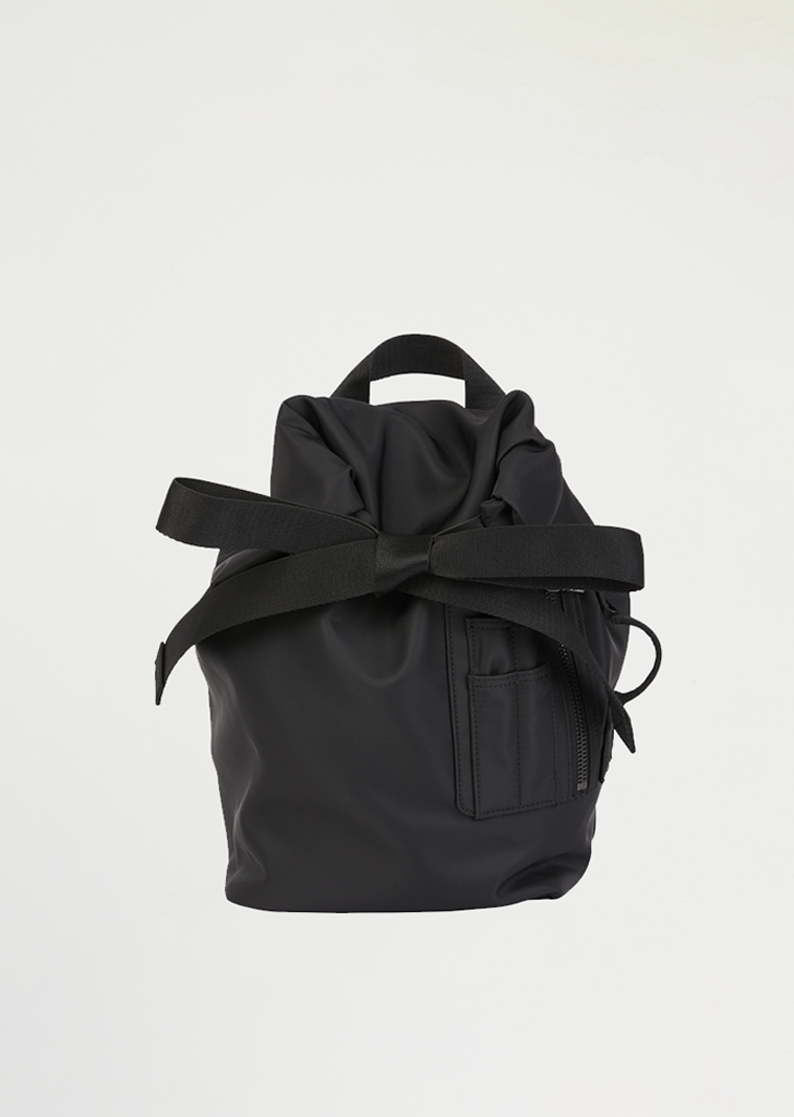 Small Bow Tie Daisy Backpack – La Garçonne Small Bow Tie Daisy Backpack – La Garçonne
