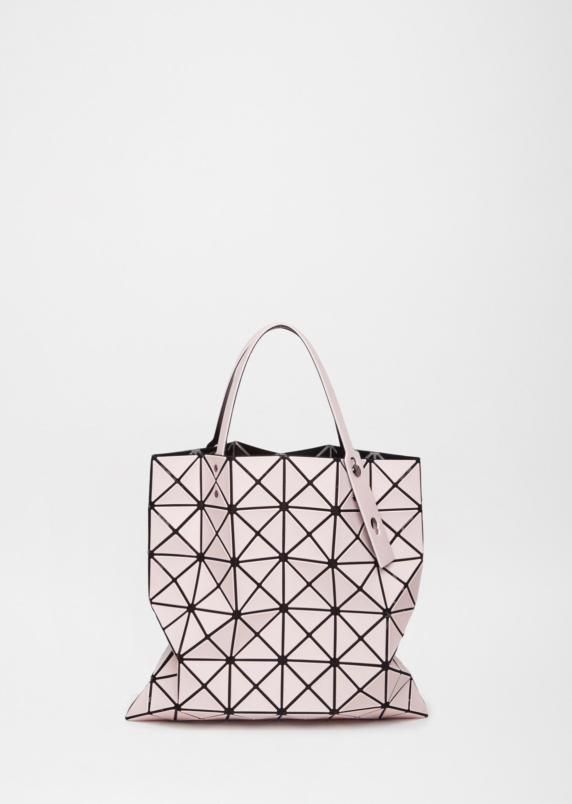 PLEATS PLEASE- ISSEY MIYAKE- TOTE BAG HOT PINK & WHITE