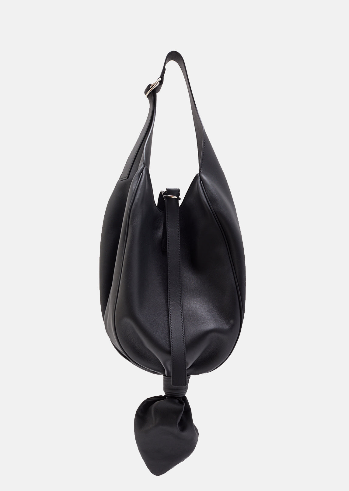 ショルダーバッグ・ポシェット Jw Anderson Black Leather Bucket Bag JW Anderson JWA Corner Small leather bucket bag JW Anderson