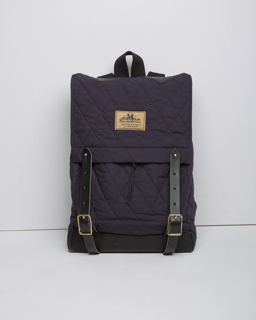 Quilted Canvas Backpack