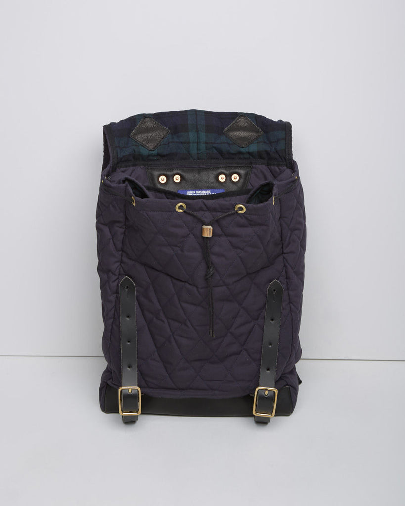 Quilted Canvas Backpack