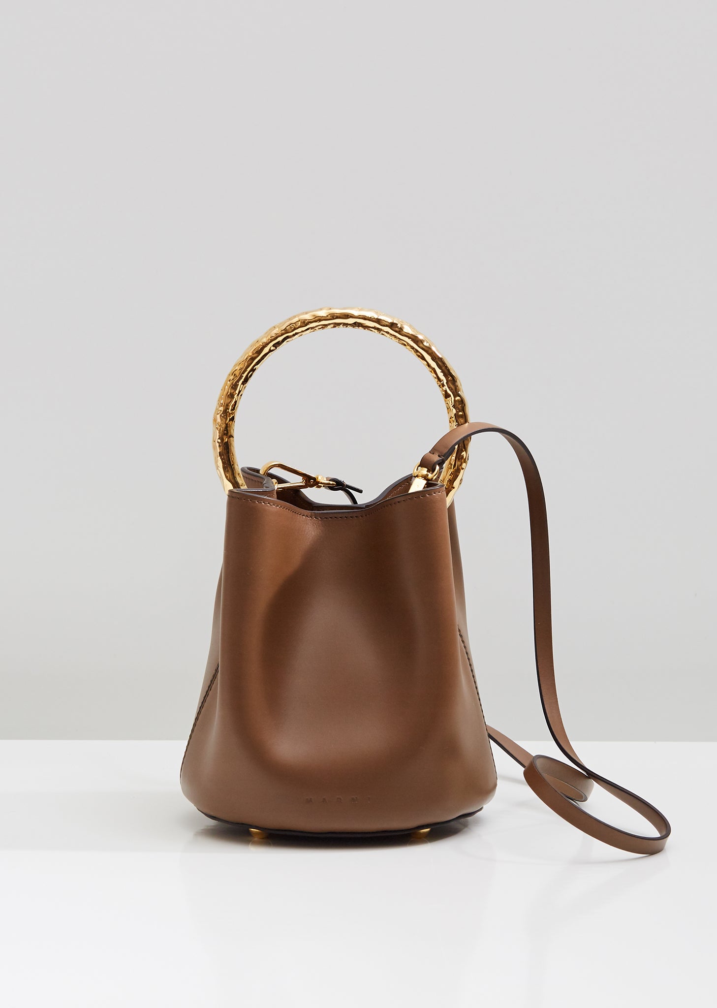 ★MARNI★ Nano Chain Bucket Bag Ice PHMO0039Q1LV58900N03 PHM MARNI-NANO BUCKET BAG-PHMO0039Q1LV589 00N99 – Dope
