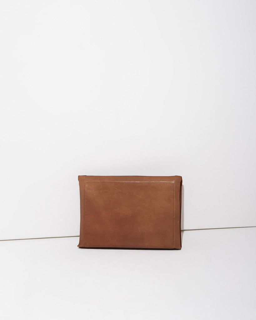 Leather Notebook Clutch