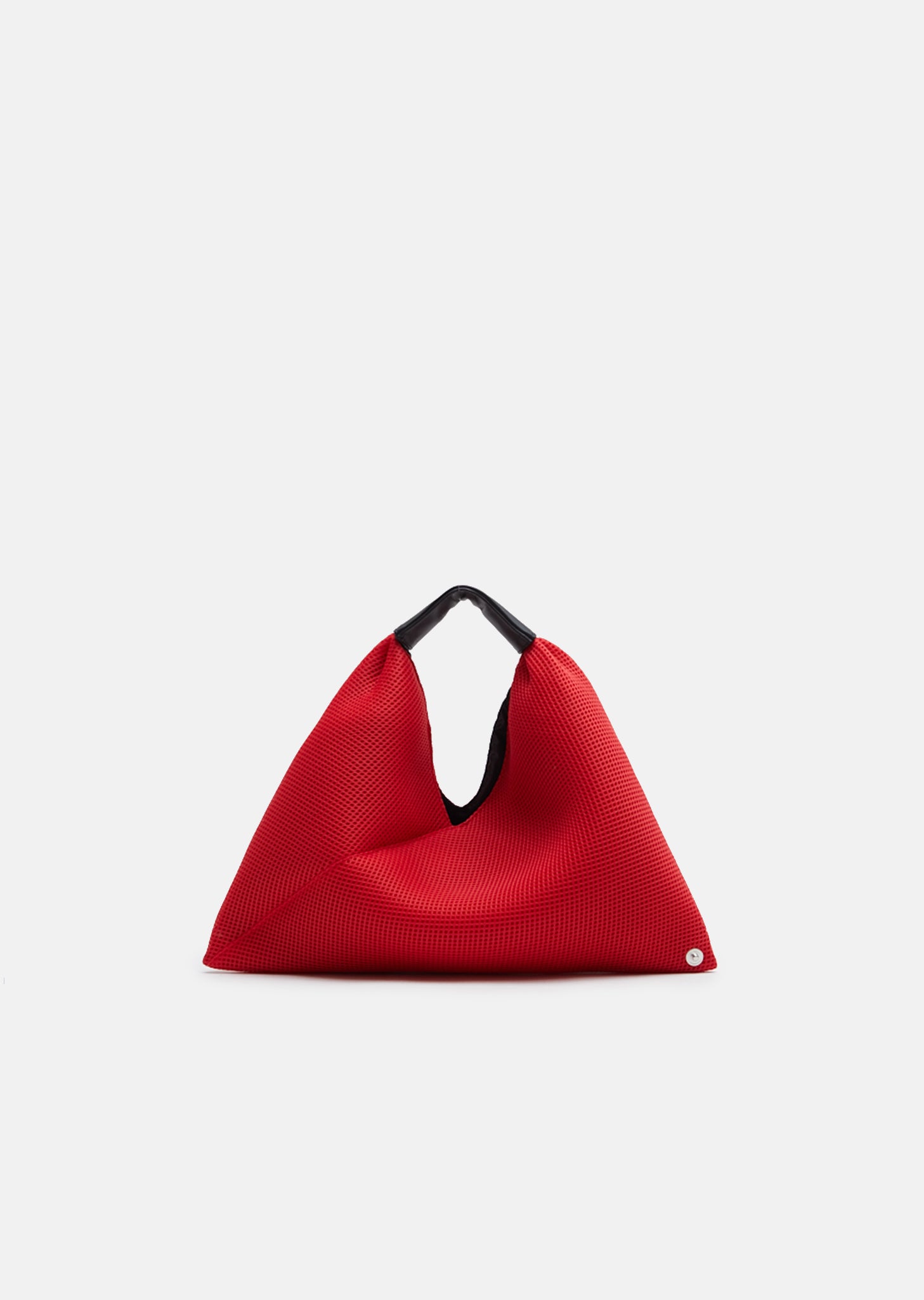 Mesh Mini Triangle Bag by MM6 Maison Margiela- La Garçonne