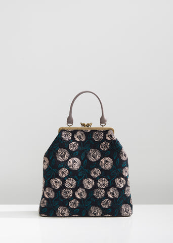Rosy Floral Tote Bag
