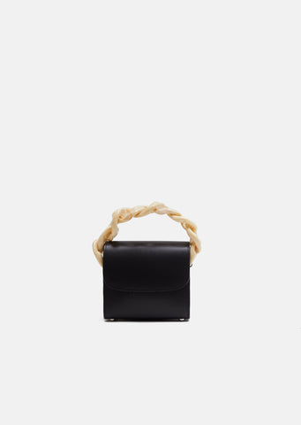 Chain Leather Mini Bag
