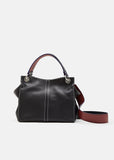 Leather Curl Handbag