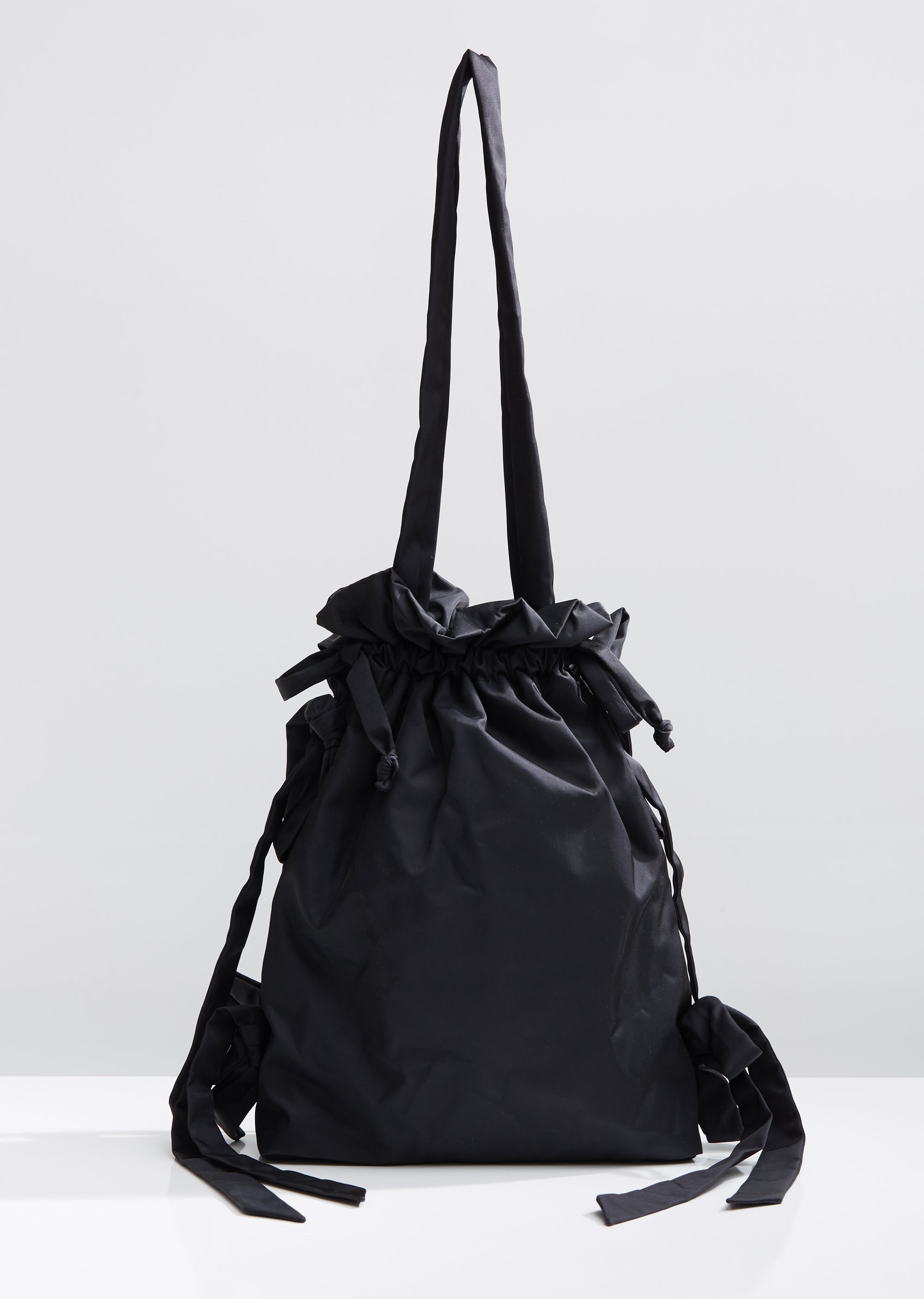 Bow Drawstring Bag by Simone Rocha- La Garçonne Bow Drawstring Bag by Simone Rocha- La Garçonne