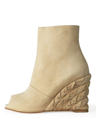 Salvatore Peep-Toe Wedge