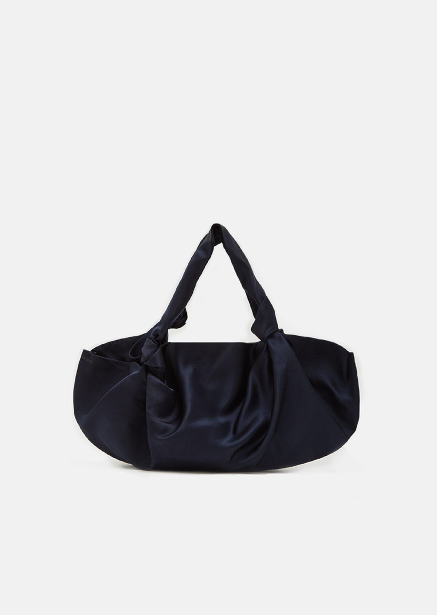 Medium Satin Ascot Bag by The Row- La Garçonne