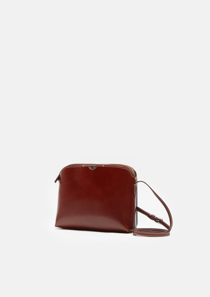 Leather Multi-Pouch Shoulder Bag