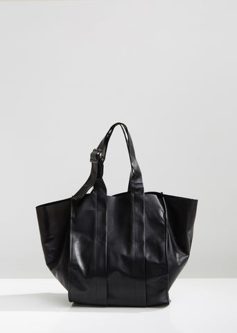 Bellows Leather Handbag