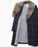 Blanket Wool Shawl Collar Coat