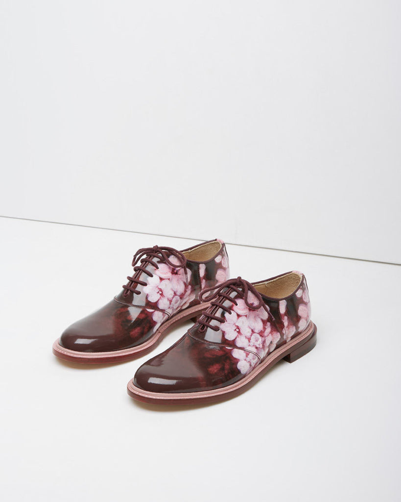 Floral Saddle Shoe