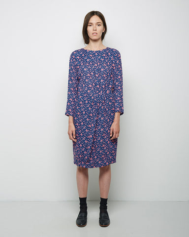 Mini Rose Printed Shift Dress