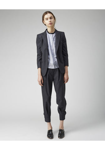 Pinstripe Blazer
