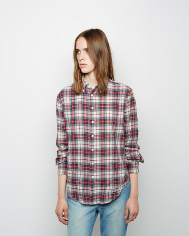 Plaid Boyfriend Shirt