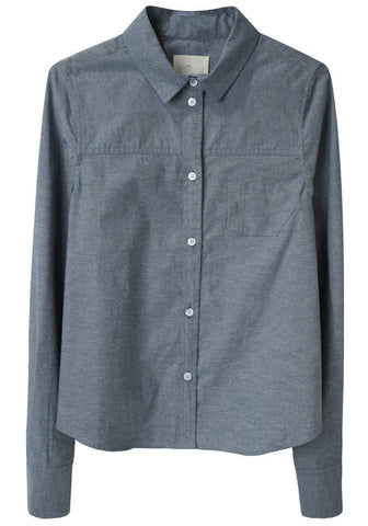 Boxy Chambray Shirt