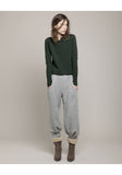 Cropped Knit Trouser
