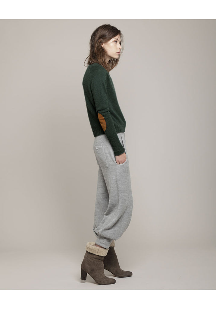 Cropped Knit Trouser