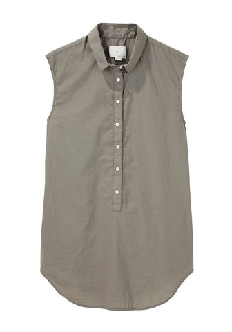 High Neck Sleeveless Shirt