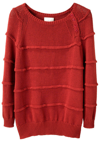 Ribbed Stripe Sweater