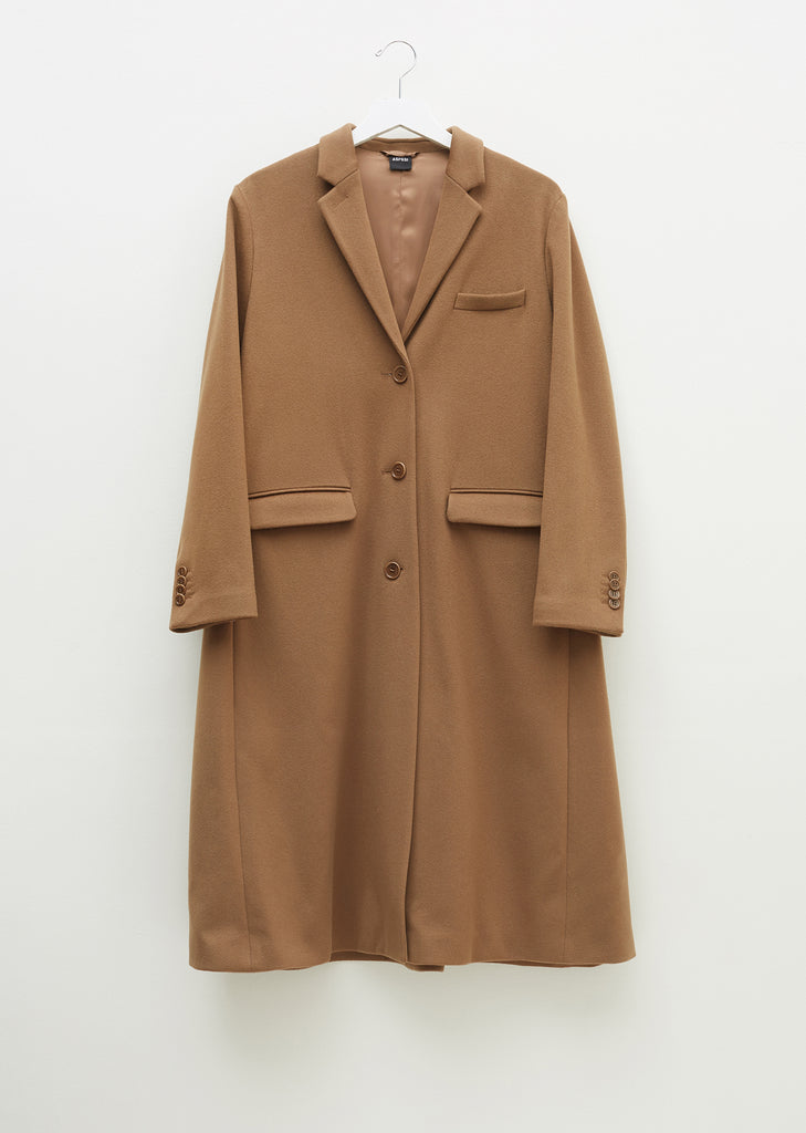 Wool A-Line Coat