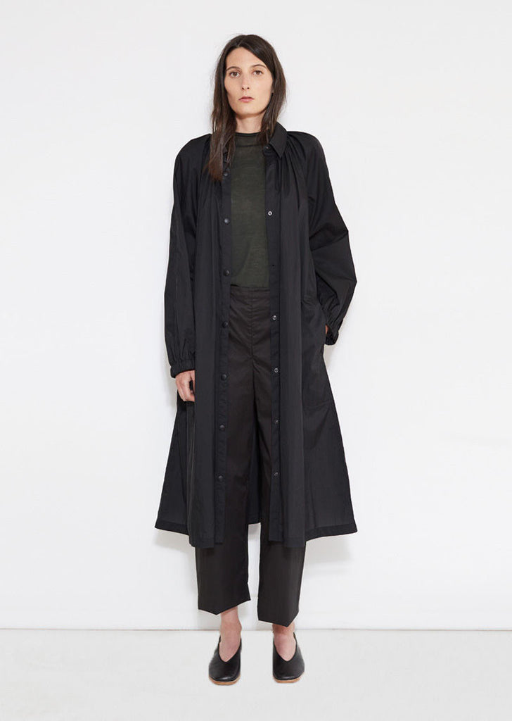 Pleated Overcoat