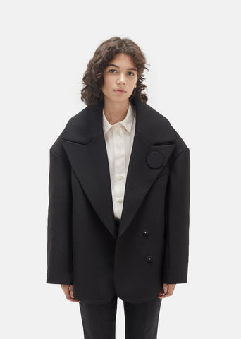 Oversized Wool Jacket by Jacquemus- La Garçonne