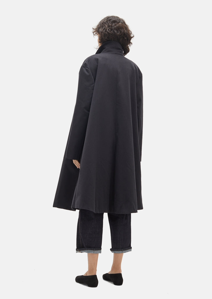 Unisex Black Denim Coat