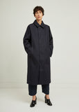 Rubberized Trench Coat