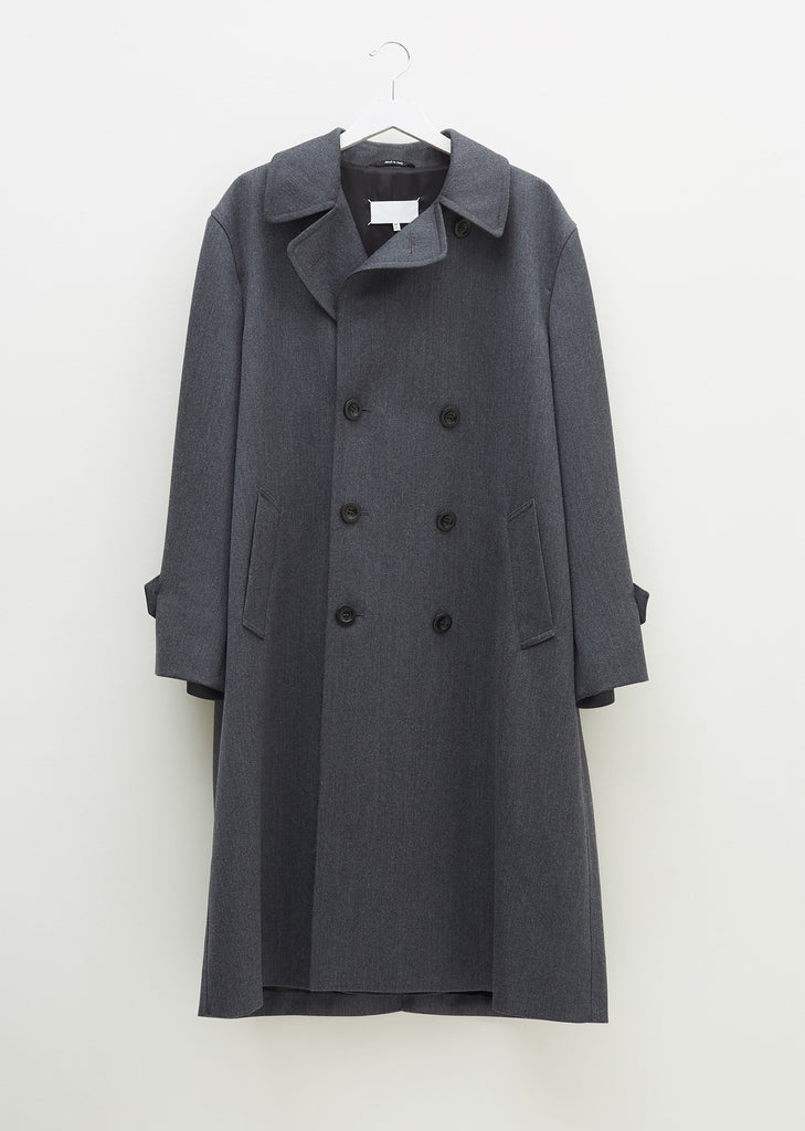 Cavalry Wool Double Breasted Coat